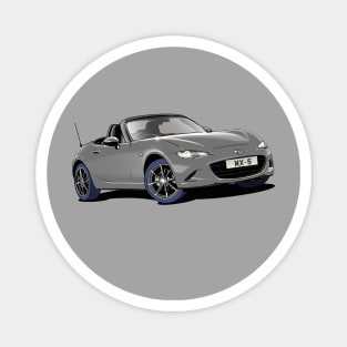 Mazda MX-5 Miata Roadster in Grey Magnet